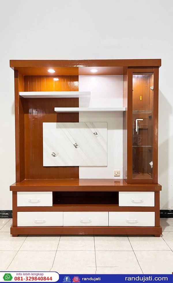 BUFFET TV TINGGI MULTIPLEK 180 COKLAT